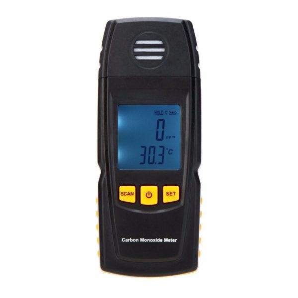 Medidor Digital Monoxido De Carbono,pantalla Led 0 A 1000ppm